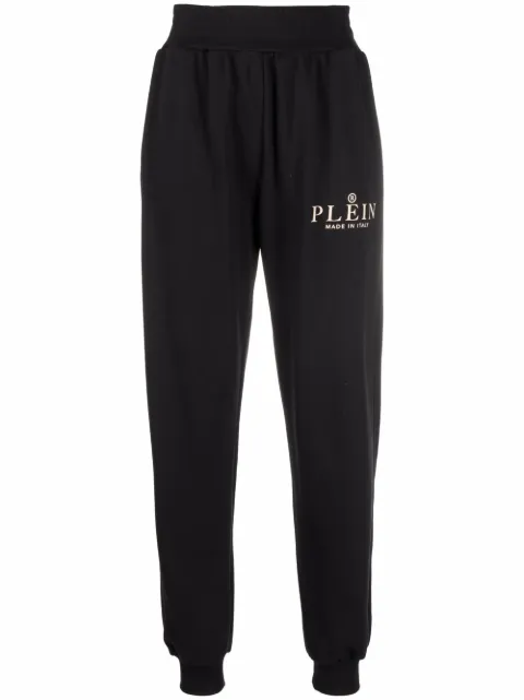 Philipp Plein Iconic logo trackpants Black AAACWJT1427PJO002N