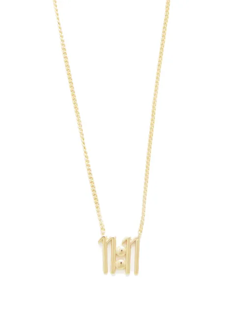 Capsule Eleven 11:11 pendant necklace Gold ELEVENPENDANTGOLDMEN