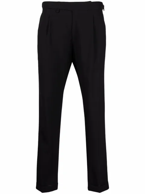 Briglia 1949 high-rise straight-leg trousers Black QUARTIERIS321120