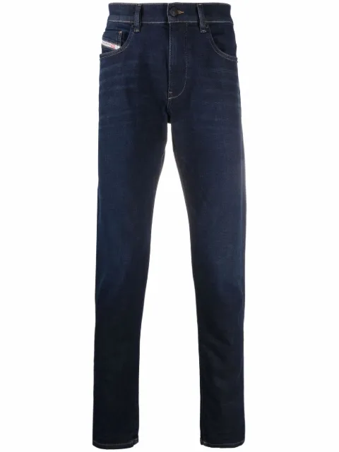 Diesel D-Strukt low-rise slim-fit jeans Blue A01017Z69VI