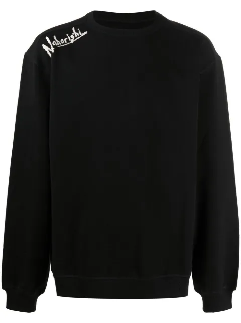 Maharishi chest logo-detail sweatshirt Black 2062