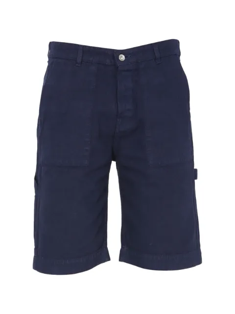 YMC patch-pocket shorts Blue P9QAHY308