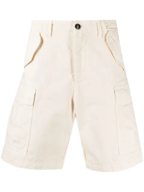 Fortela Minert cotton Bermuda shorts Neutrals MINERT00313OFF