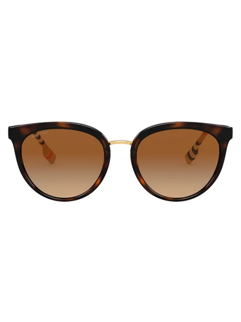 Burberry Eyewear Willow pantos-frame sunglasses Brown BE43163854T5