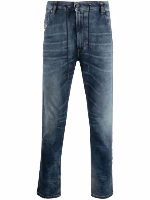 Diesel tapered-krooley JoggJeans Blue A01897069XE