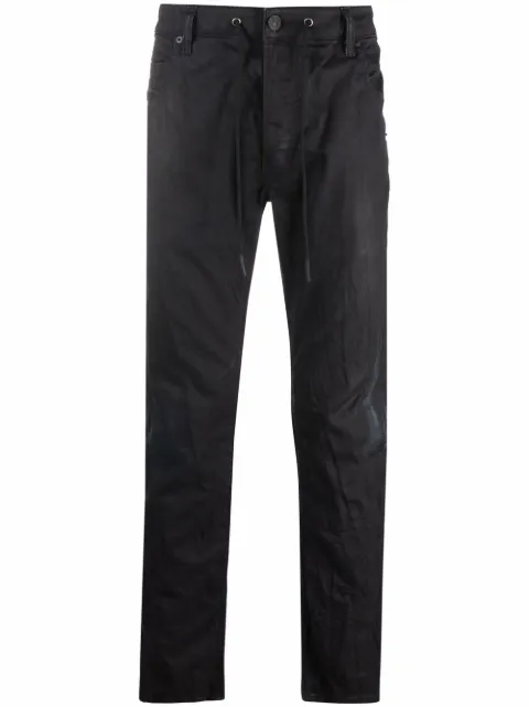 Diesel tapered krooley joggjeans Black A00879069WB