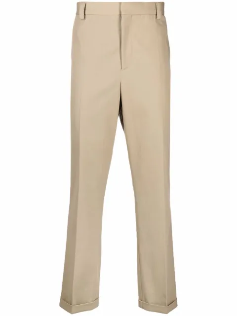 Nanushka straight-leg tailored trousers Neutrals NM21FWPA00773