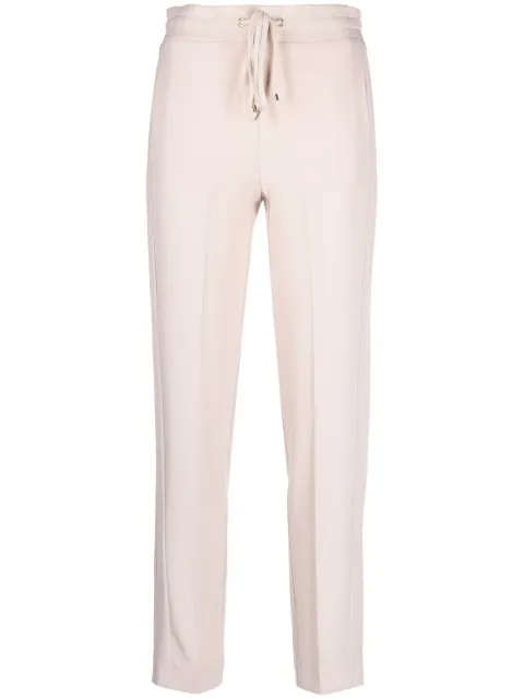 Blumarine drawstring slim-fit trousers Neutrals 3624