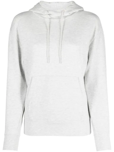 Vince drawstring cotton hoodie Grey VR91683717