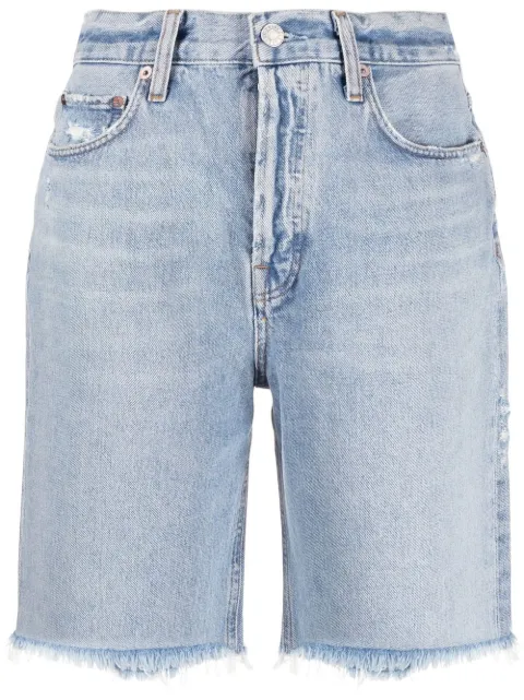 AGOLDE high-rise knee-length jeans Blue A90111141