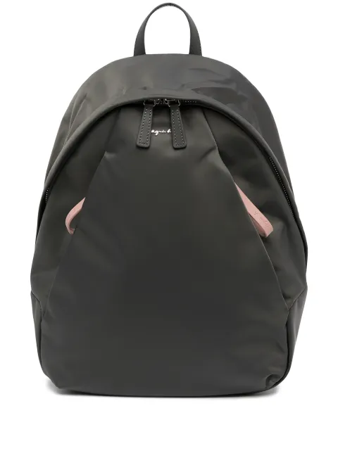 agnès b. classic tonal backpack Grey O226VN01