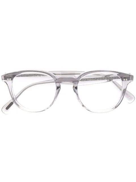 Oliver Peoples round-frame glasses Grey OV5454U1132