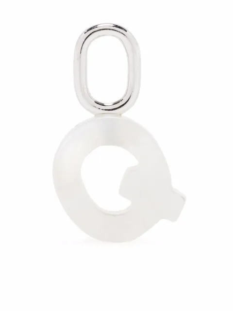 Maria Black Lucid Letter Q charm White 700008AGQ