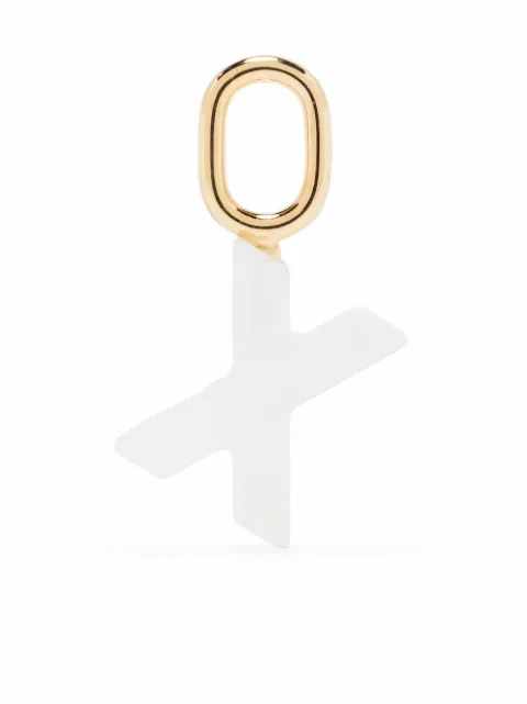 Maria Black Lucid Letter X charm White 700008YGX
