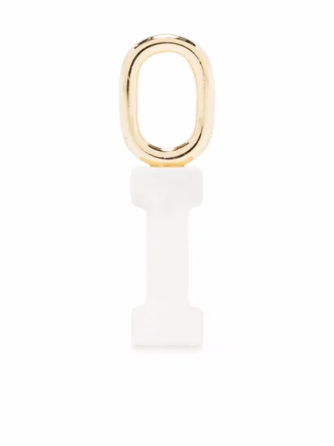 Maria Black Lucid Letter l charm White 700008YGI