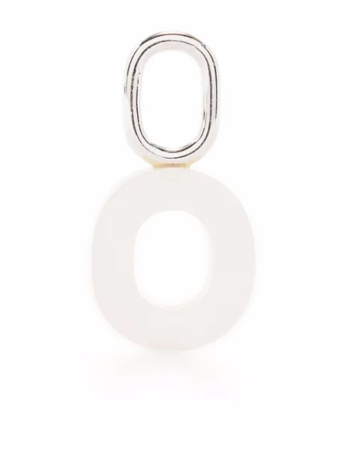 Maria Black Lucid Letter O charm Silver 700008AGO