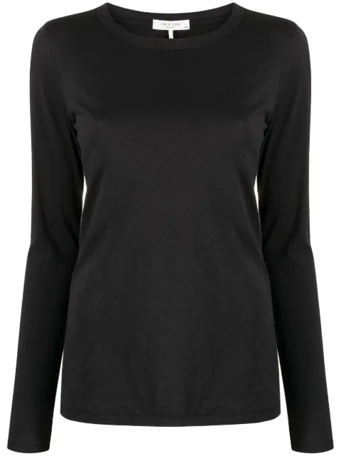 rag & bone long-sleeve T-shirt Black W275C51CH
