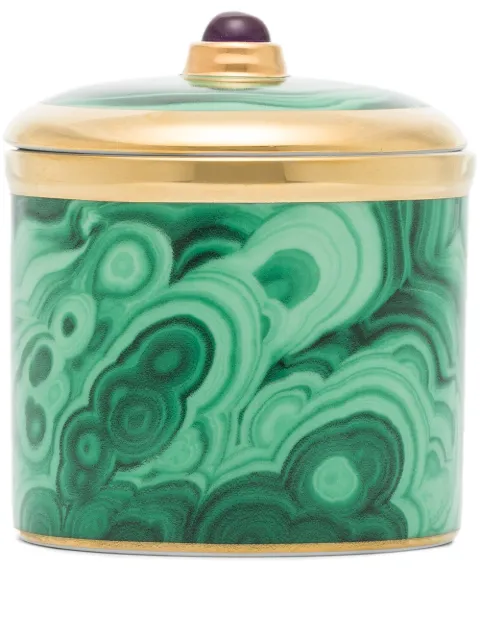 L'Objet Malachite candle Green C499