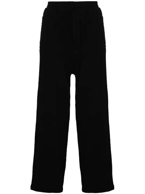 Undercover loose-fit wool track pants Black UC2A45062