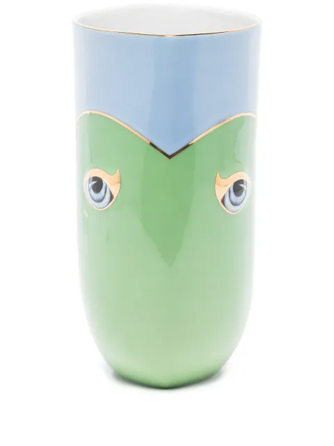 L'Objet x Lito two-tone vase Blue LXL75