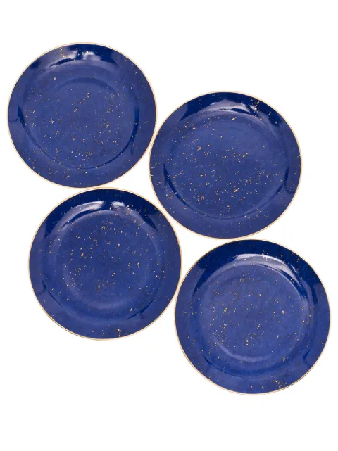 L'Objet Lapis Canapé set of four plates Blue LS121
