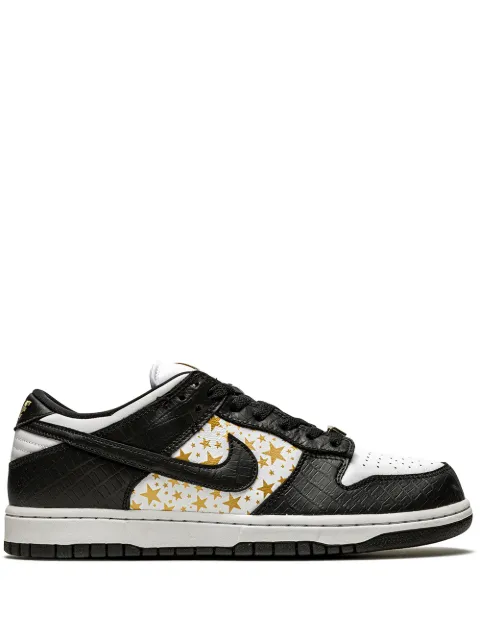 Nike x Supreme SB Dunk Low "Stars/Black" sneakers Black DH3228