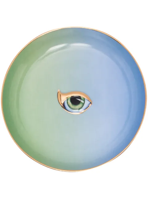 L'Objet Lito Eye canapé plate Blue LXL16