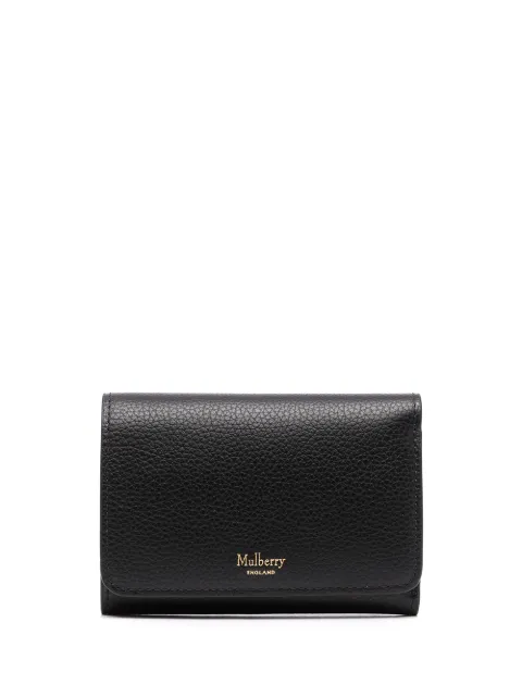 Mulberry continental trifold small classic wallet Black RL6824205A100