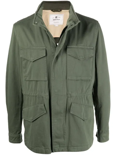 Woolrich Field cotton jacket Green CFWOOU0415MRUT2655