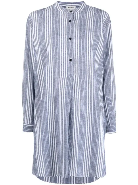 Woolrich striped long-sleeve shirt Blue CFWWSI0083FRUT25893047