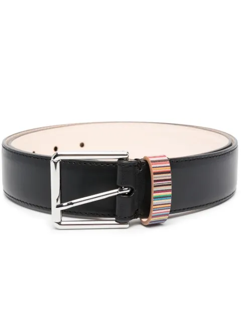 Paul Smith stripe trim belt Black M1A4950BMULKE