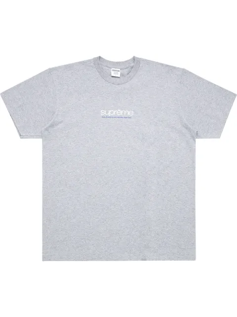 Supreme Five Boroughs crew neck T-shirt Grey SU10138