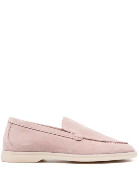 Scarosso Ludovica round-toe loafers Pink LUDOVICA