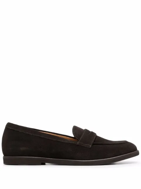 Scarosso Monica leather loafers Brown MONICA