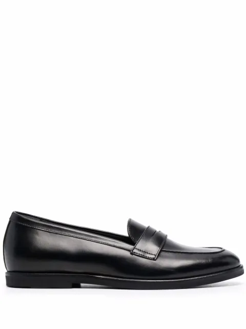 Scarosso Monica leather loafers Black MONICA