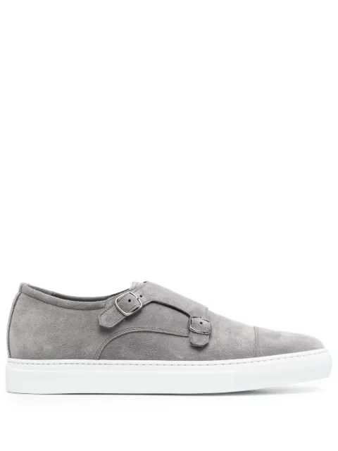Scarosso buckle monk sneakers Grey FABIOSNEAGRYSUED