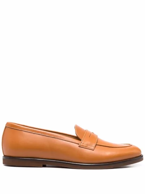 Scarosso Monica leather loafers Brown MONICA