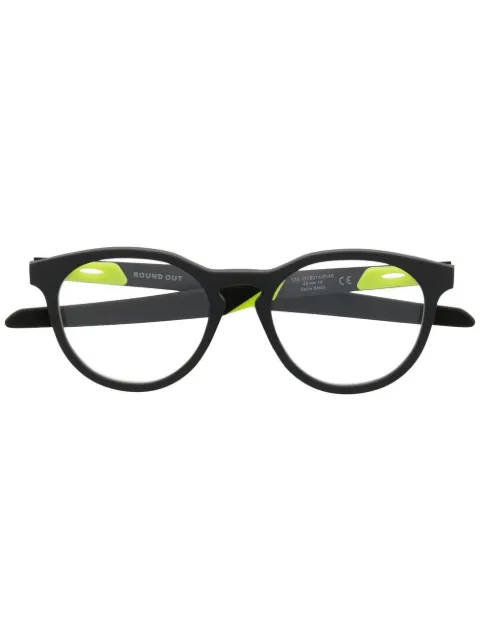 Oakley round-frame glasses Black OY8014