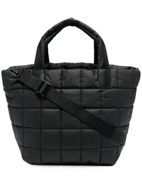 VeeCollective large quilted tote bag Black 115202339