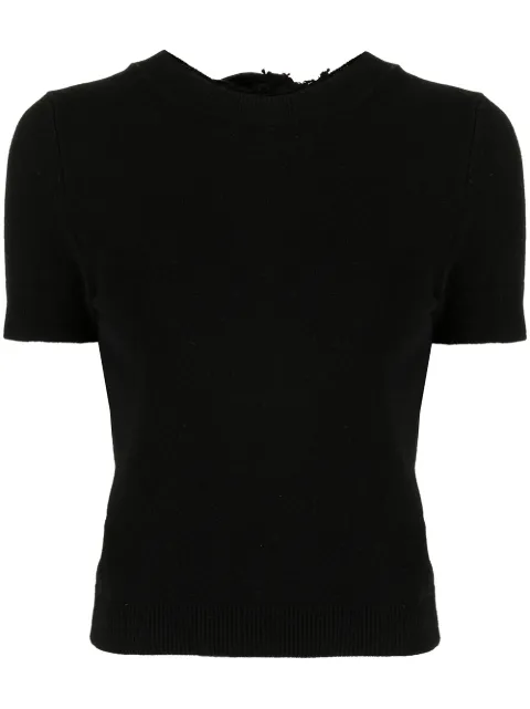 Cecilie Bahnsen ruffle-trim T-shirt SS21010090