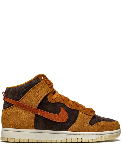Nike Dunk High PRM "Dark Curry" sneakers Brown DD1401