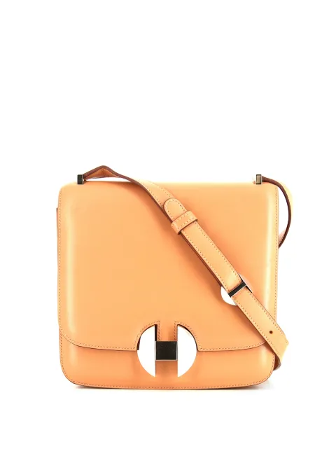 Hermès Pre-Owned 2002 H plaque shoulder bag Neutrals 373093