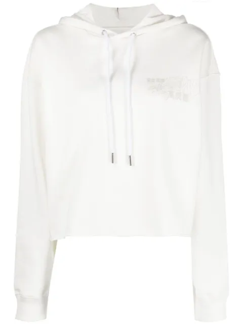 Opening Ceremony flower chair print hoodie Neutrals YWBB009F21FLE0010315