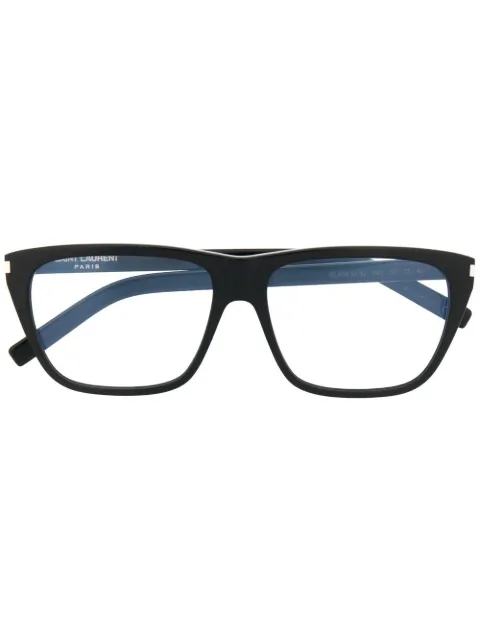 Saint Laurent Eyewear square-frame glasses Black SL434SLIM
