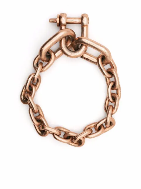 Parts of Four Grade Chain charm bracelet Gold 111810AM