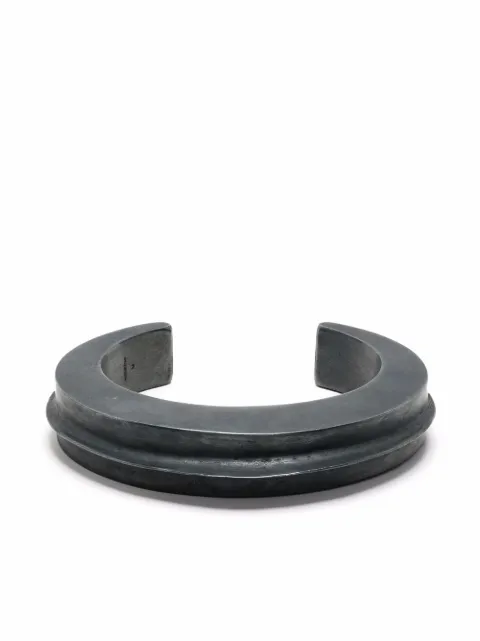Parts of Four Crescent Folded bracelet Grey 10022KAS
