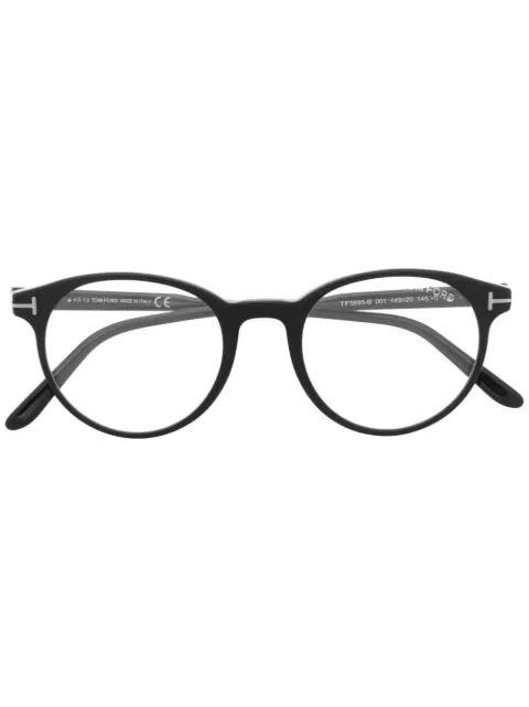 TOM FORD Eyewear FT5695-B pantos-frame glasses Black FT5695B