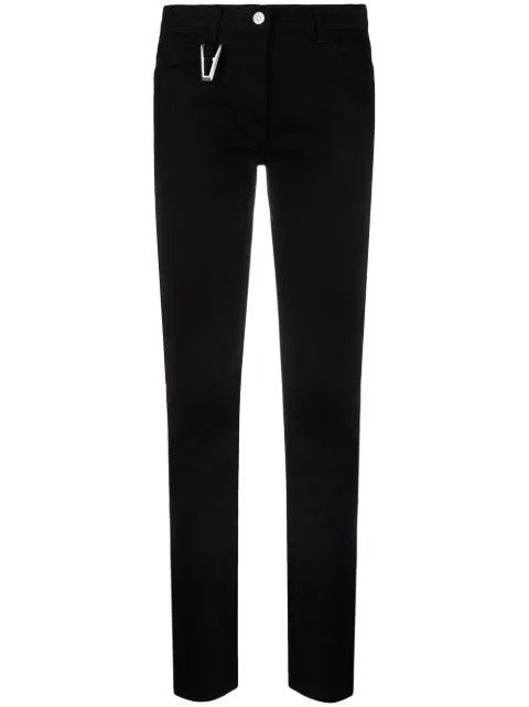 1017 ALYX 9SM ring-detail slim-fit jeans Black AAWPA0211FA01