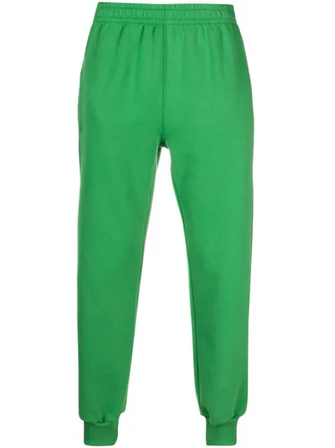 STYLAND logo patch track pants Green SS2122420320437