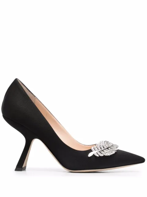 Nicholas Kirkwood Monstera pumps Black 909A87THP0